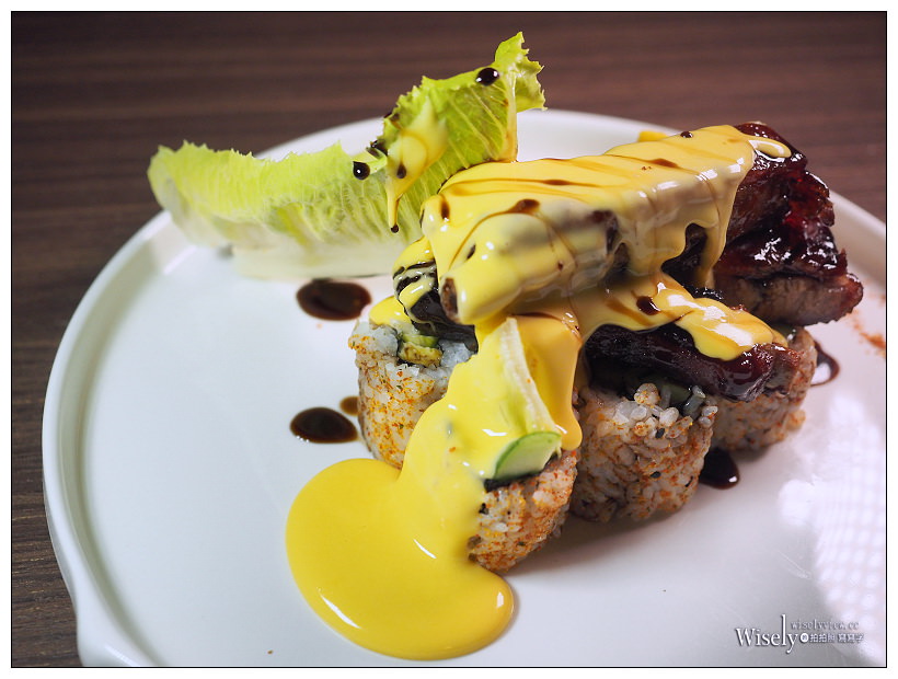 台北天成文旅-華山町「叁四町」︱結合日韓台星與美式特色「火山卷料理」