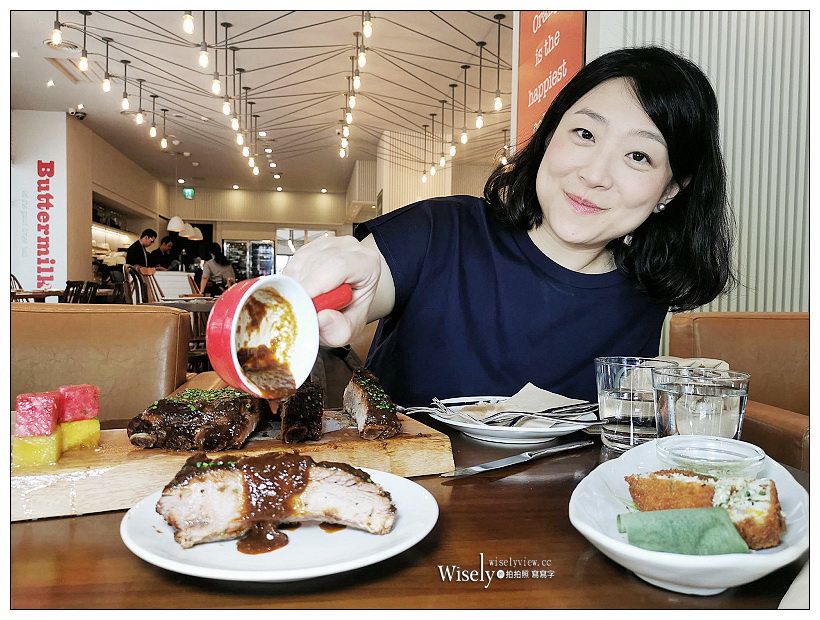amba 台北中山意舍酒店 Buttermilk︱美式風味料理午茶～阿嬤秘方炸雞、吮指秘製西瓜烤醬豬肋排、新鮮果昔，捷運中山站美食／中山區美食／中山北路美食