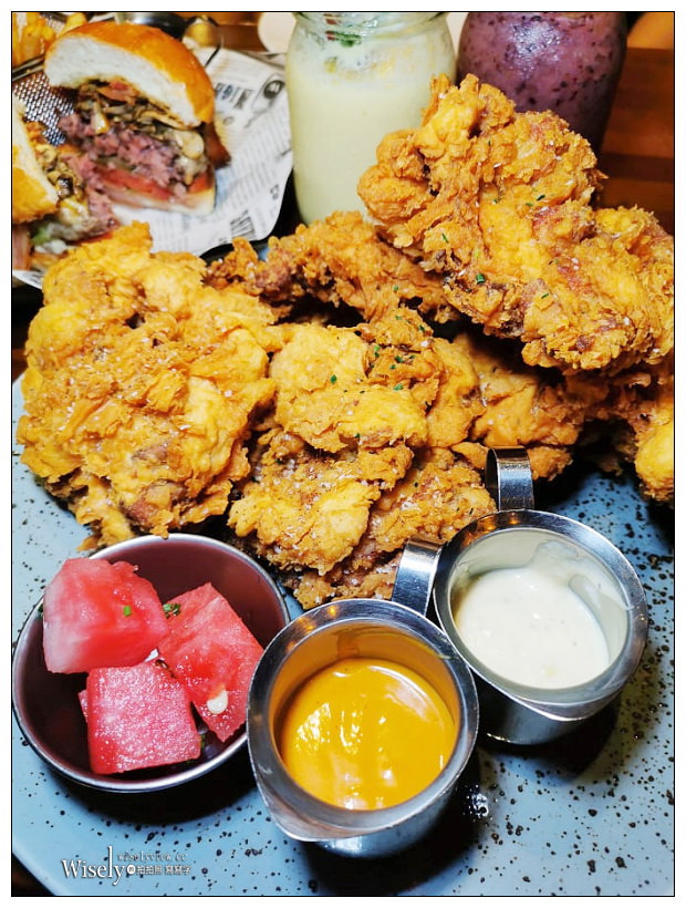 amba 台北中山意舍酒店 Buttermilk︱美式風味料理午茶～阿嬤秘方炸雞、吮指秘製西瓜烤醬豬肋排、新鮮果昔，捷運中山站美食／中山區美食／中山北路美食