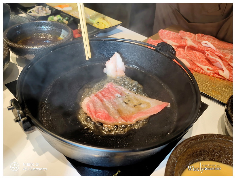 華國但馬屋。日本極品和牛美食︱涮涮鍋 x 壽喜燒 x 火焰炙燒，正宗在地吃法品嚐一流肉質～捷運中山國小站美食／中山區美食／台北牛排／晴光商圈美食