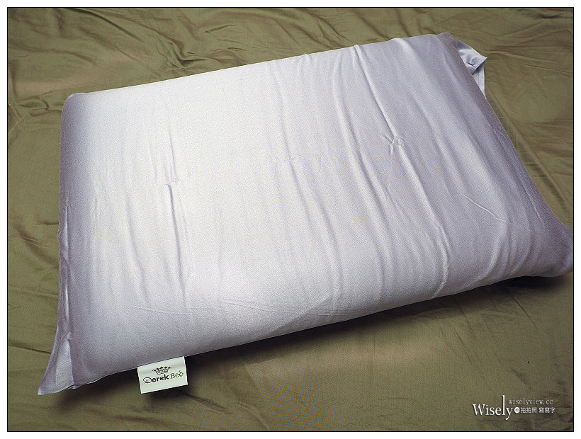 德瑞克名床 Derek Bed。涼感美顏枕︱雙重瞬涼散熱無阻隔，支撐度佳質感一流～枕頭推薦，內含優惠資訊