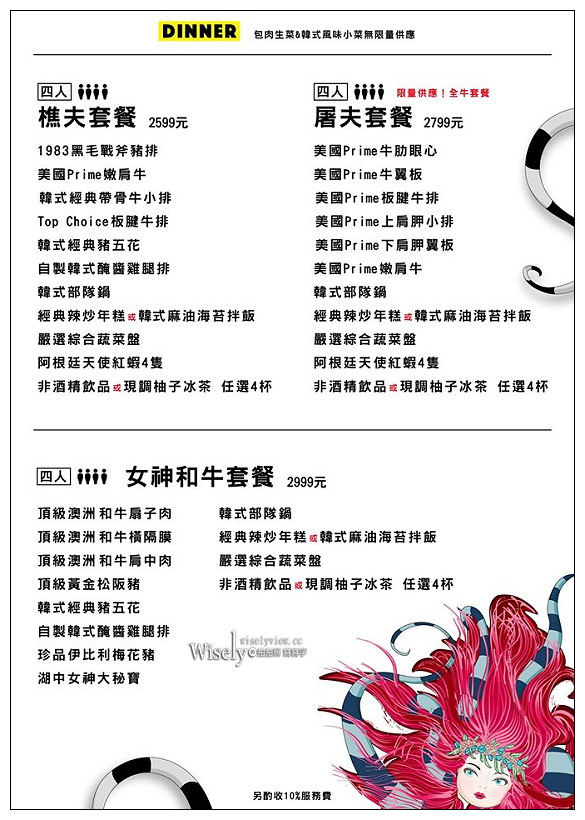 燒桶子 韓風立燒（含完整菜單）︱台北東區人氣韓國烤肉，專業代烤小菜吃到飽，推薦4人份「女神和牛套餐」～捷運國父紀念館站美食 x 台北韓國烤肉推薦