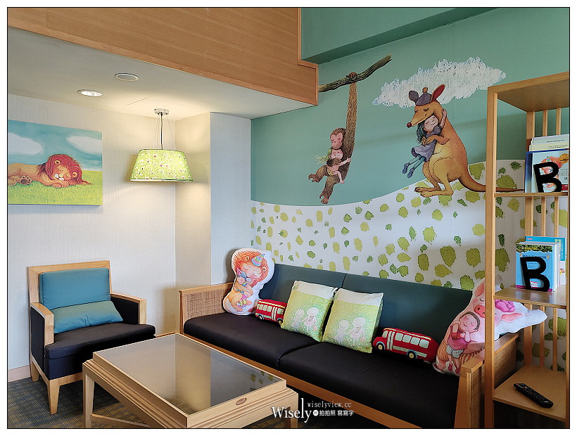 花蓮翰品酒店。住房設施攻略︱幾米繪本主題「擁抱」親子飯店，可愛主題套房與歡樂游泳池，大面積多項兒童遊樂設施，超澎湃早餐分享～花蓮親子度假飯店推薦