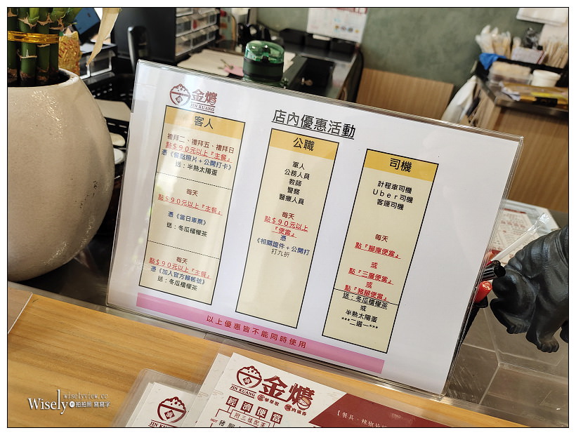 台中西屯。金爌爌肉飯︱相鄰台中朝馬站與秋紅谷旁的文青裝潢小吃，單價略高～台中焢肉飯 x 台中便當