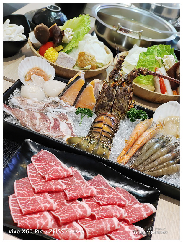 歇業。 饗鮮海陸涮涮鍋。2021菜單︱極上海陸套餐+貝里斯龍蝦海陸套餐～永和火鍋 x 捷運永安市場站美食