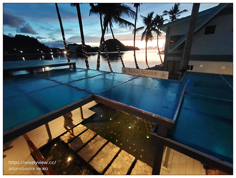 帛琉美食。Elilai Restaurant and Bar︱迎海晚霞夜景迷人，價格平實含菜單明細～帛琉餐廳推薦