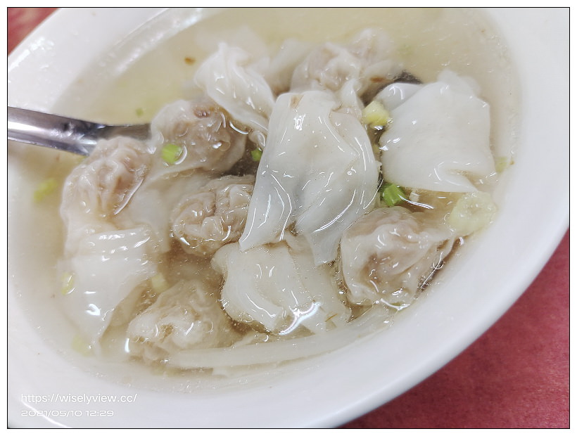 台北中山。儂安益麵館︱古早味陽春麵與餛飩湯～捷運中山國小站美食 x 農安街美食