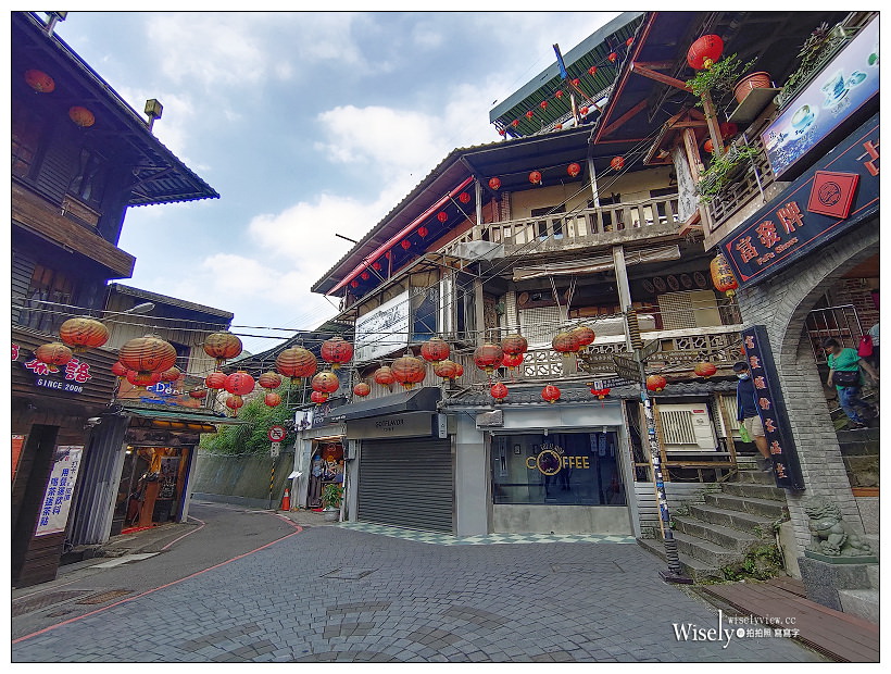 九份景點︱水湳洞停車場(北海岸陰陽海觀景點、九份黃金瀑布、十三層遺址)、舊黃金山城(九份老街、昇平戲院、阿妹茶樓)