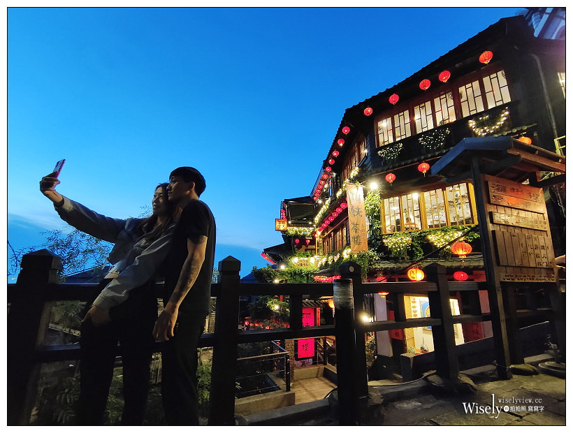 九份景點︱水湳洞停車場(北海岸陰陽海觀景點、九份黃金瀑布、十三層遺址)、舊黃金山城(九份老街、昇平戲院、阿妹茶樓)