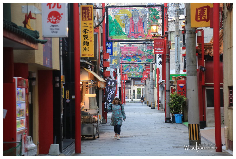 長崎景點。新地中華街散策︱長崎新地中華街、湊公園、唐人屋敷跡、籠町本通、銅座町商店街