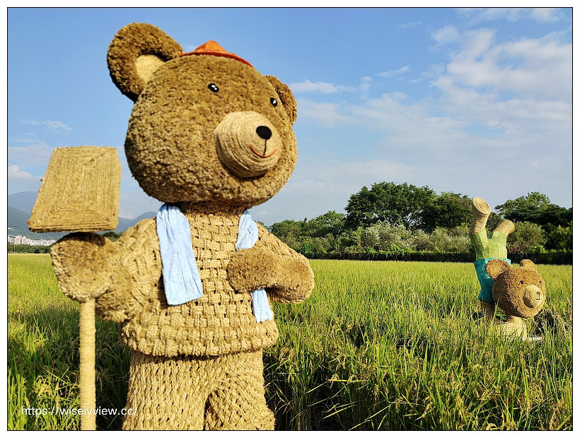 熊愛關渡。2021北投水稻藝術季11/12-12/05︱萌熊佇立田中央,捷運忠義站景點 x 北投景點 x 關渡景點 熊愛關渡。2021北投水稻藝術季11/12-12/05︱萌熊佇立田中央,捷運忠義站景點 x 北投景點 x 關渡景點
