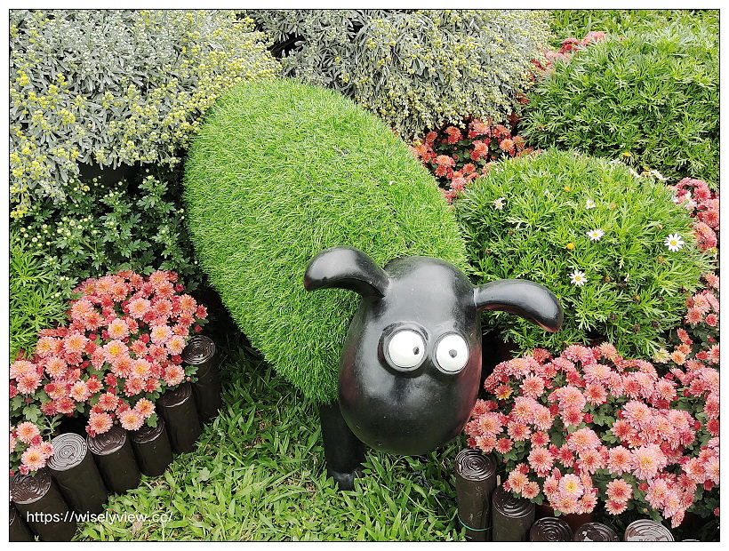 2021士林官邸菊展。菊來運轉 11/26-12/12 交通路線停車︱旋轉大立菊、巨型恐龍、笑笑羊拍照打卡資訊
