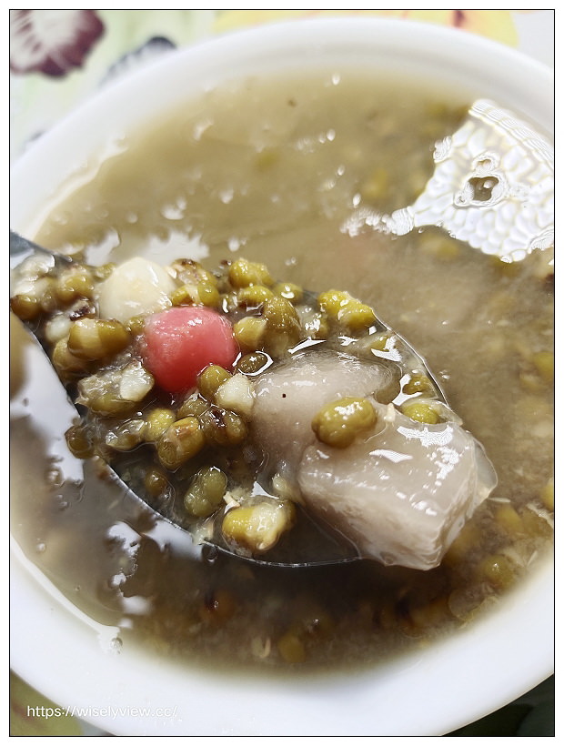 台北士林。檸檬愛玉豆花︱福華路巷弄無名糖水攤，必嚐綠豆湯～捷運芝山站美食 x 天母美食 x 士林美食