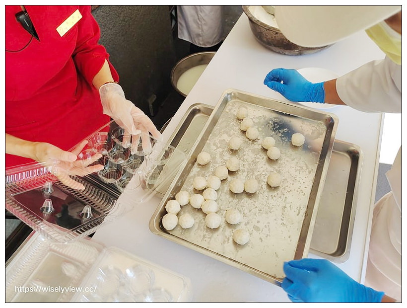 台北松山。點水樓南京店︱現作手搖元宵每日兩回，可內用外帶，還有新品桂花糖藕～捷運小巨蛋站美食