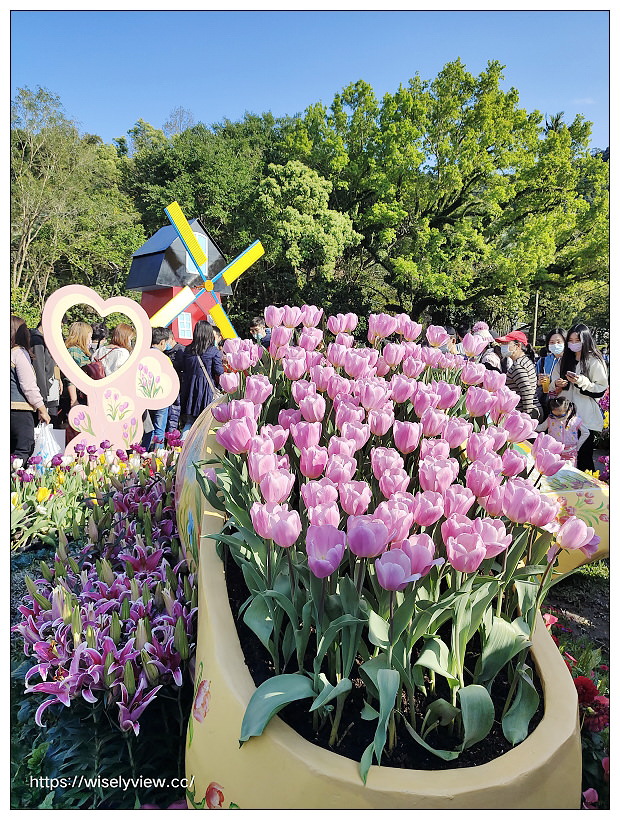 2022士林官邸鬱金香展。遇見幸福︱13萬朵鬱金香分布四大園區童話主題(2/18-2/28)～台北景點 x 士林景點