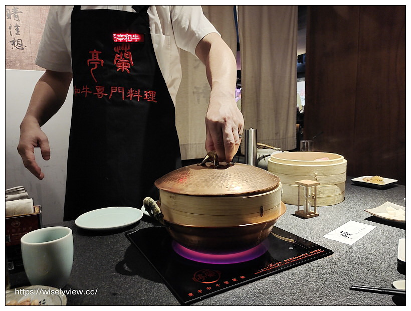 台北大安。蘭亭割烹和牛料理專門店︱櫻瀾漫套餐！十道美饌無菜單料理限定推出～捷運信義安和站美食
