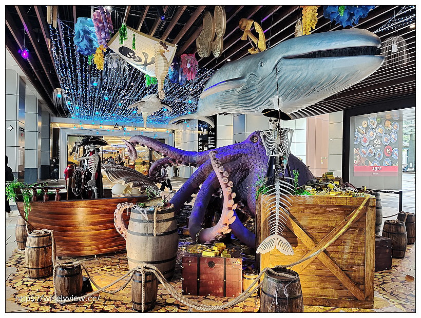 台北六福萬怡酒店。JC Cat 鳥籠下午茶：跟著雲朵去旅行 – 南洋泰國篇︱視覺系開胃鹹甜點與色彩繽紛飲品～捷運南港站美食 x 南港下午茶 x 南港車站美食