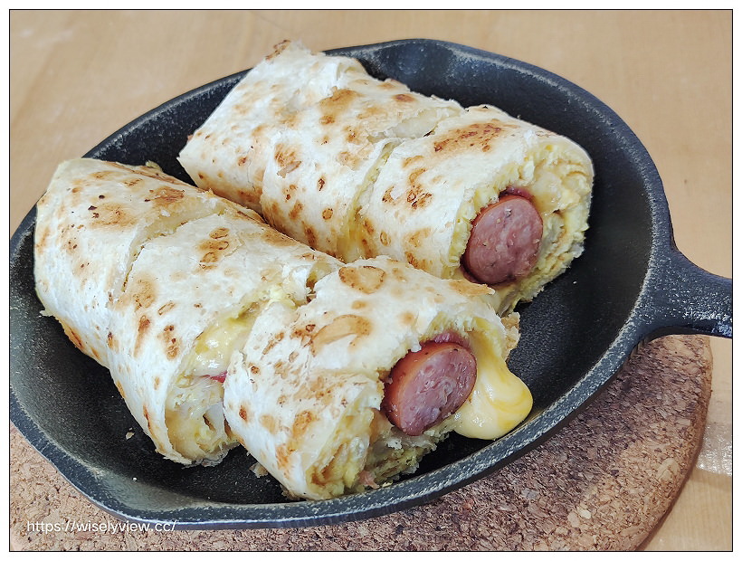 宜蘭冬山。早一煎 早午餐店︱鐵鍋蛋餅、漢堡吐司等輕食早午餐～宜蘭美食 x 冬山美食 x 宜蘭早午餐