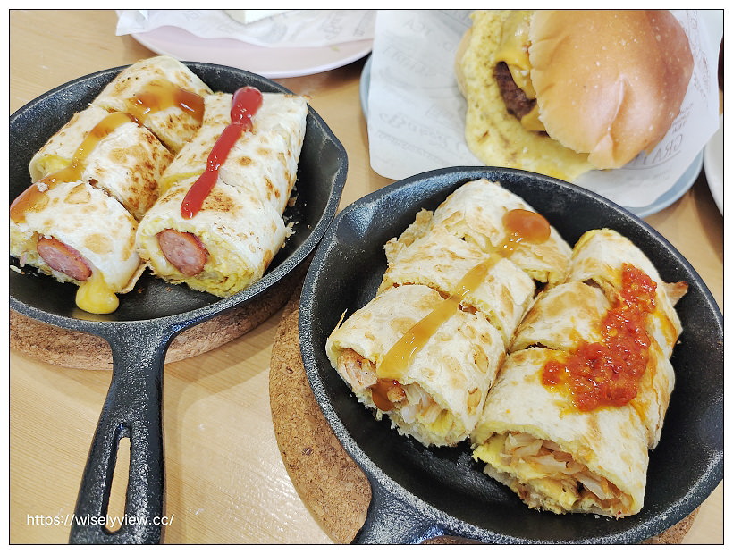 宜蘭冬山。早一煎 早午餐店︱鐵鍋蛋餅、漢堡吐司等輕食早午餐～宜蘭美食 x 冬山美食 x 宜蘭早午餐