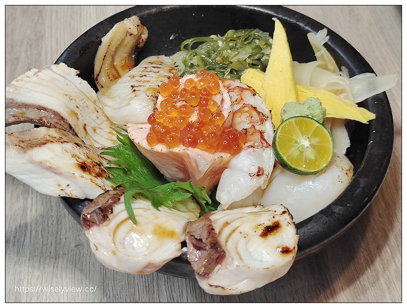 台北大安。井上禾食︱料好實在日式海鮮丼，熱湯喝到飽～捷運六張犂站美食 x 樂業街美食