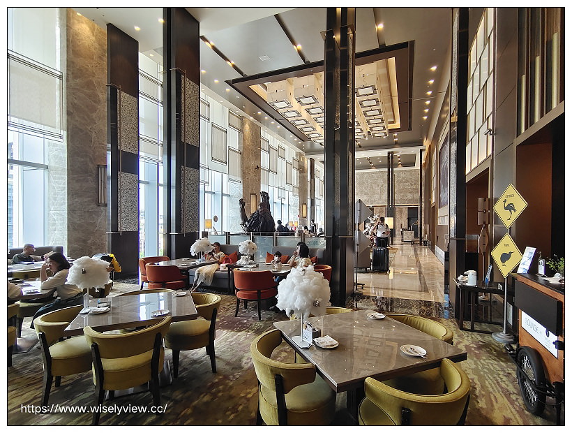 台北六福萬怡酒店。The LOUNGE︱澳大利亞篇：JC Cat 鳥籠下午茶－跟著雲朵去旅行～捷運南港車站美食 x 南港美食 x 南港下午茶