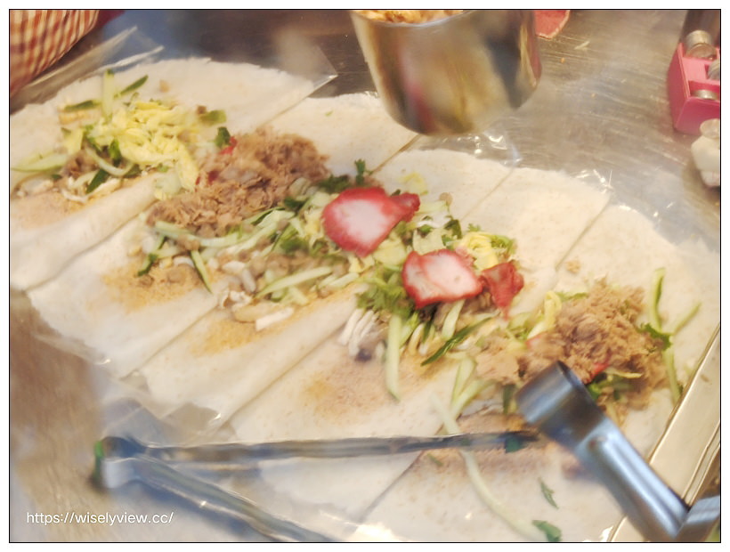 楊記全麥營養潤餅捲︱台大水源市場︱在地銅板小吃52號攤︱捷運公館站