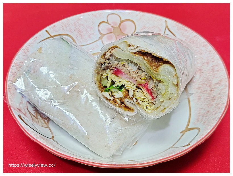 楊記全麥營養潤餅捲︱台大水源市場︱在地銅板小吃52號攤︱捷運公館站