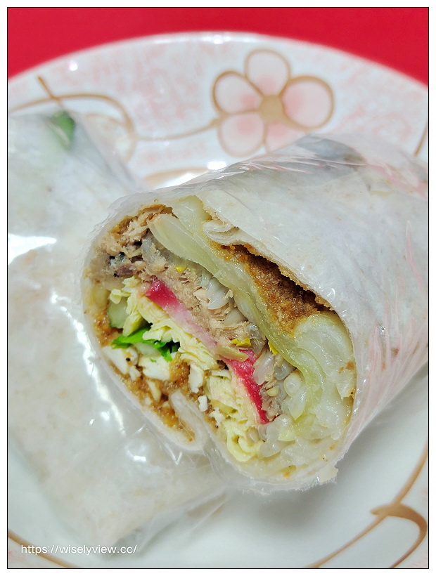 楊記全麥營養潤餅捲︱台大水源市場︱在地銅板小吃52號攤︱捷運公館站