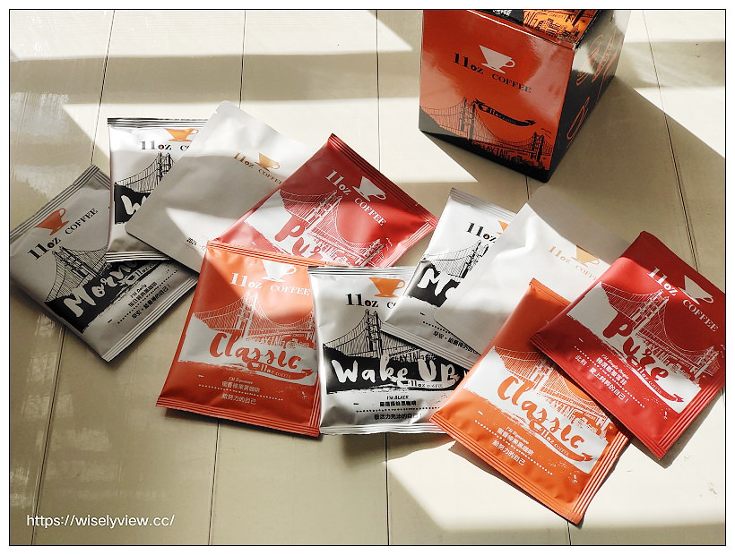 網購宅配。11oz Coffee 掛耳包、咖啡豆︱喜歡分享好咖啡經驗的滋味，三合一年節禮盒分享