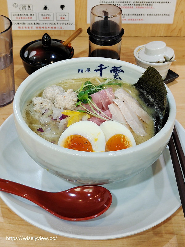 麵屋千雲︱主打雞白湯拉麵︱凌晨三點林森北路宵夜︱捷運中山站美食
