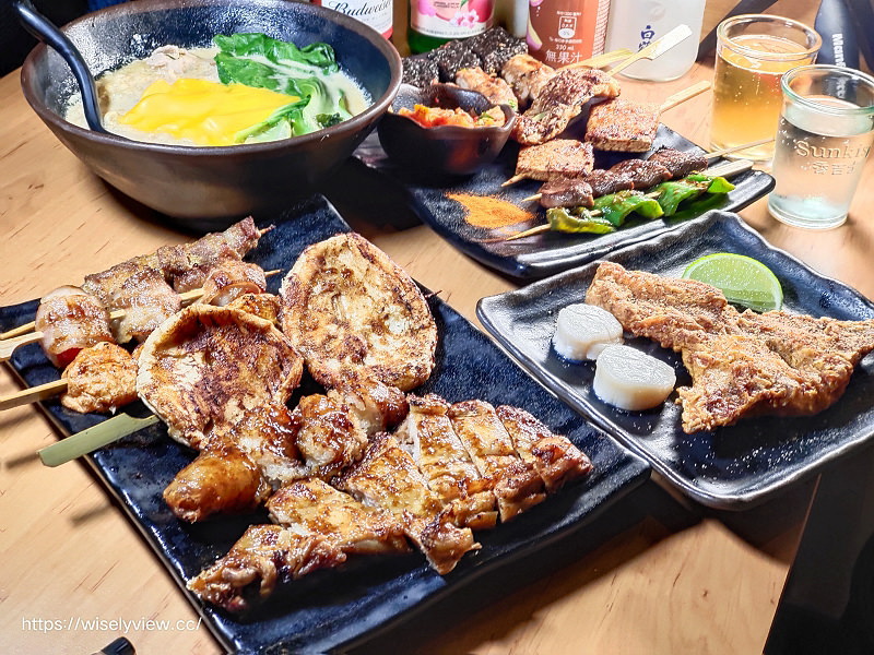 台北中山。柒息地串燒居酒屋長春店︱捷運松江南京站平價聚會小酌好去處，料理與菜單全攻略