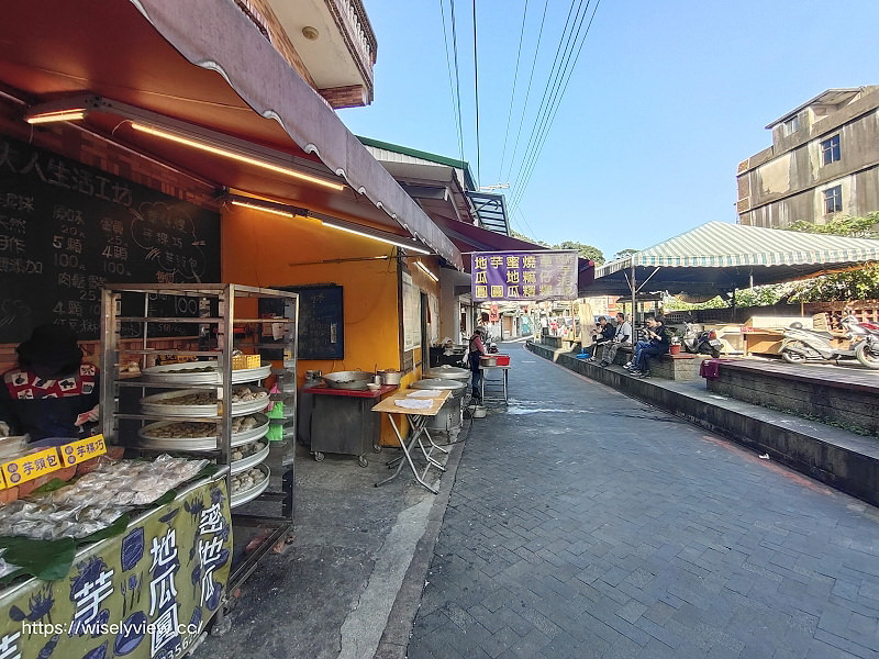新北金山。金夫人生活食坊︱傳承三代手工古早味芋粿巧，金山老街美食小吃