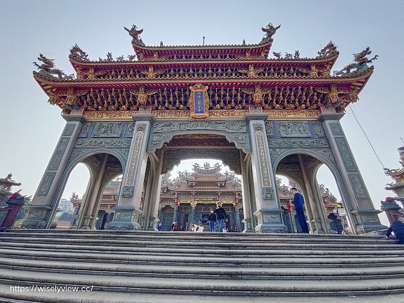 新北賞櫻景點。林口竹林山觀音寺︱粉紅吉野櫻綻放