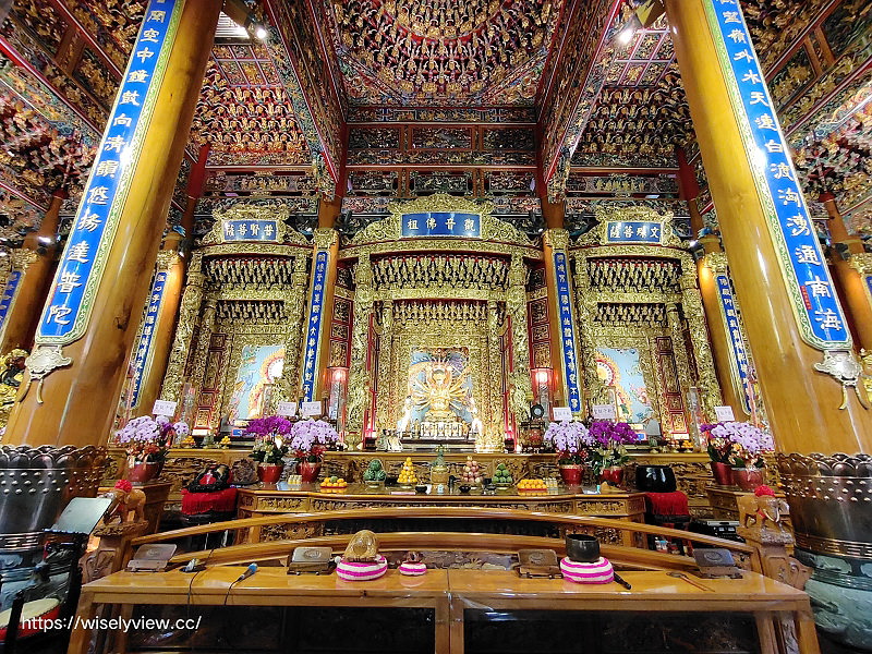 新北賞櫻景點。林口竹林山觀音寺︱粉紅吉野櫻綻放