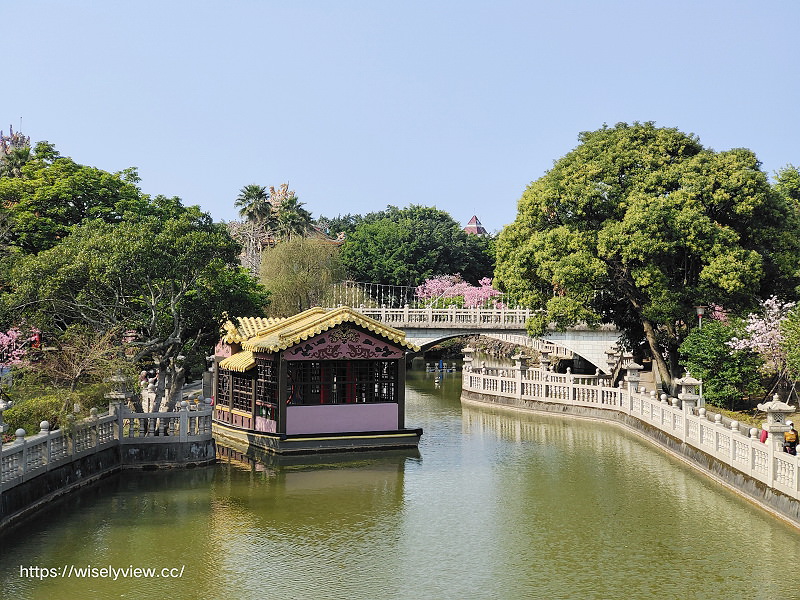 新北賞櫻景點。林口竹林山觀音寺︱粉紅吉野櫻綻放