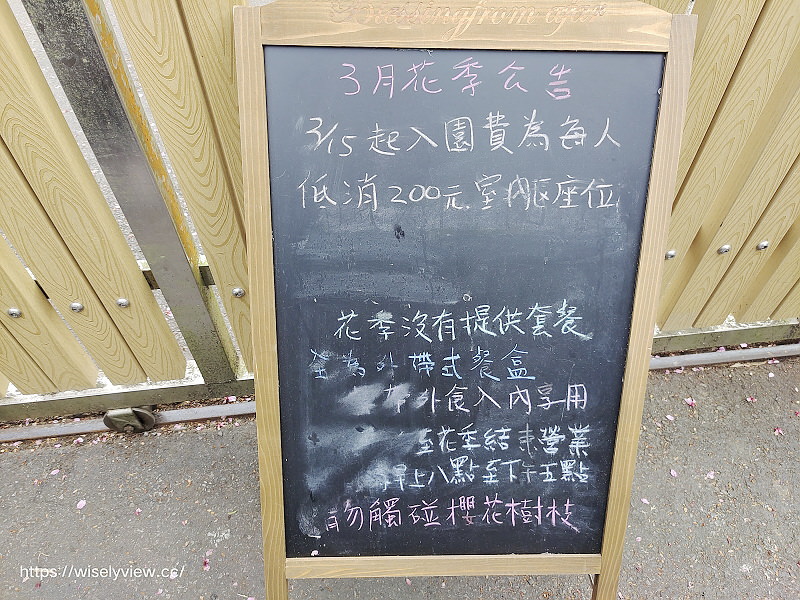 內厝溪 櫻木花廊。橘咖啡︱陽明山平等里賞櫻景點