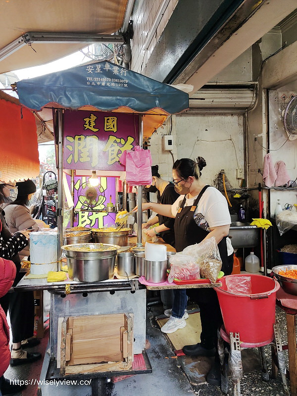 建國潤餅︱雙連站市場︱在地人與日本觀光客排隊店︱捷運雙連站