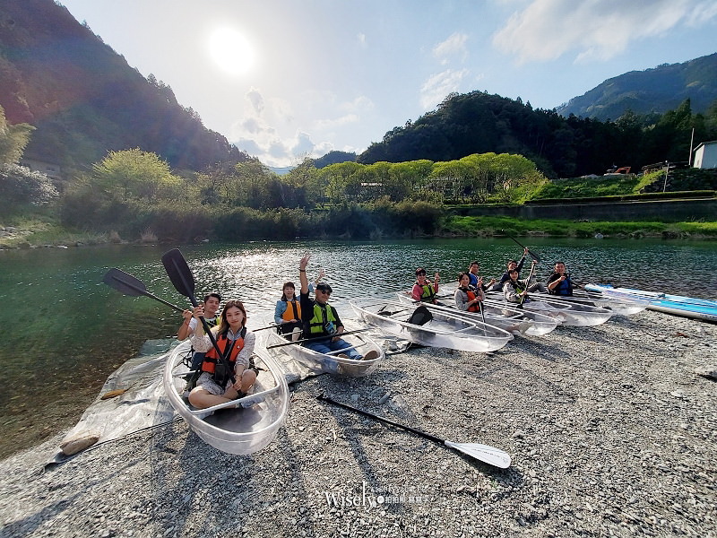 高知吾川。仁淀川水晶獨木舟︱徜徉碧綠湛藍「奇蹟的清流」，夏日五大不可錯過戶外體驗旅程