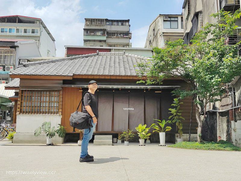 台北萬華。tokyobike Taiwan︱新富町文化市場潮單車咖啡店～捷運龍山寺站美食