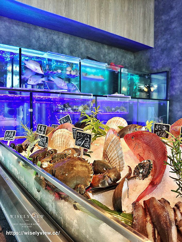 岩彩海鮮餐廳VARVE。礁溪寒沐酒店︱宜蘭現流海鮮無菜單料理&定食套餐，環境典雅還有控溫水缸保新鮮