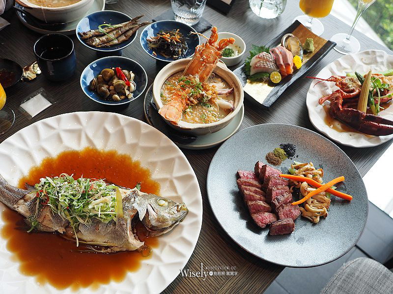 岩彩海鮮餐廳VARVE。礁溪寒沐酒店︱宜蘭現流海鮮無菜單料理&定食套餐，環境典雅還有控溫水缸保新鮮