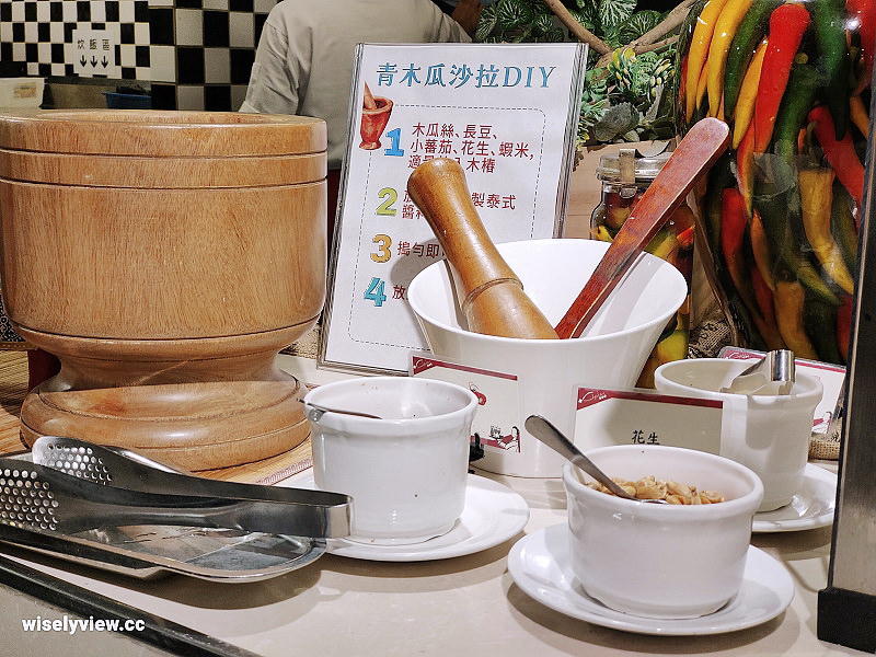 台北凱撒大飯店。Checkers 吃到飽自助餐廳︱泰饗宴美食季，主打十道經典料理～捷運台北車站美食