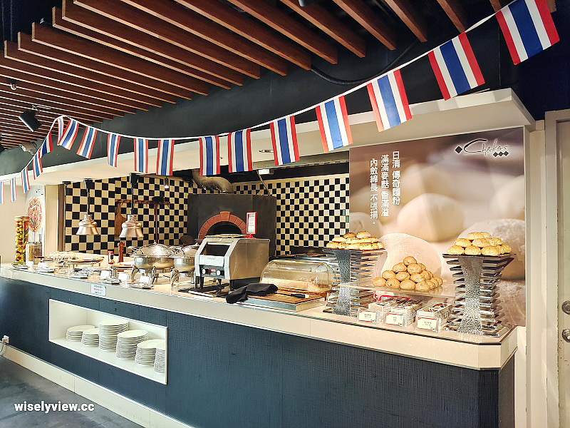 台北凱撒大飯店。Checkers 吃到飽自助餐廳︱泰饗宴美食季，主打十道經典料理～捷運台北車站美食