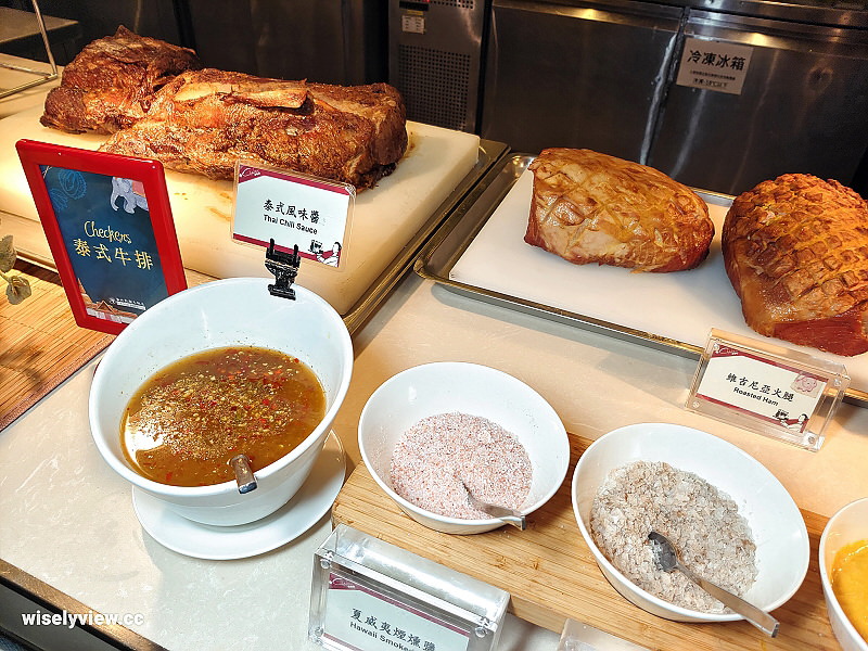 台北凱撒大飯店。Checkers 吃到飽自助餐廳︱泰饗宴美食季，主打十道經典料理～捷運台北車站美食