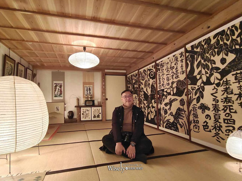 岡山 真庭市。板畫山 每來寺︱全國知名板畫寺美術館，老主持曾赴海外開個展