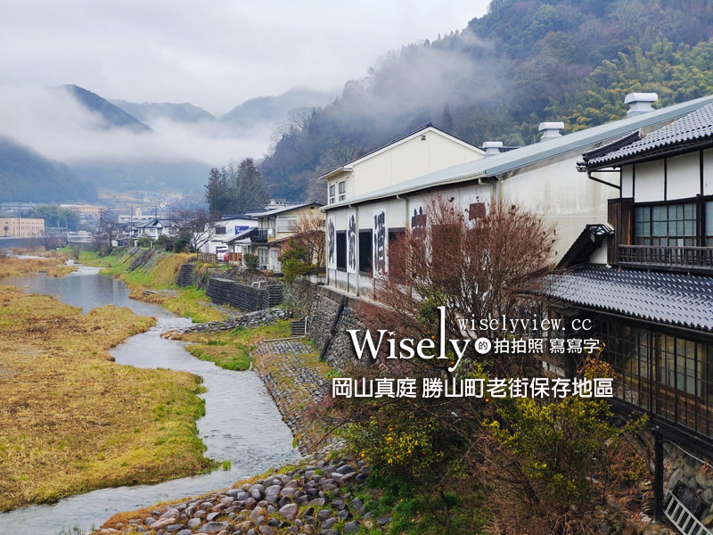 勝山町老街保存地區︱岡山真庭繽紛暖簾商店老宅、御前酒蔵元辻本店 @WISELY&#039;s 拍拍照寫寫字