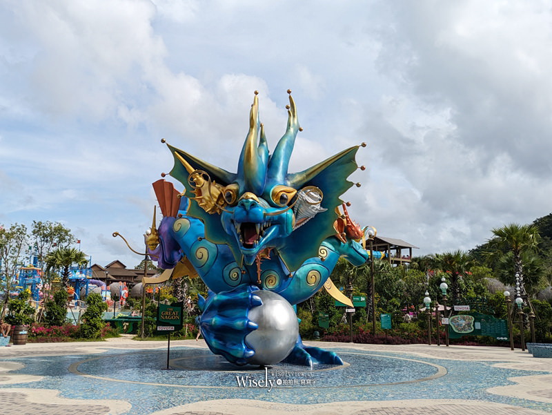 普吉島。安達曼達水上樂園 Andamanda Phuket︱36個滑水道的海盜寶藏神話園區，相鄰芭東海灘半小時