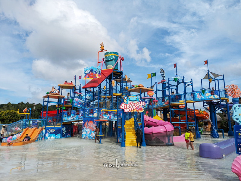 普吉島。安達曼達水上樂園 Andamanda Phuket︱36個滑水道的海盜寶藏神話園區，相鄰芭東海灘半小時