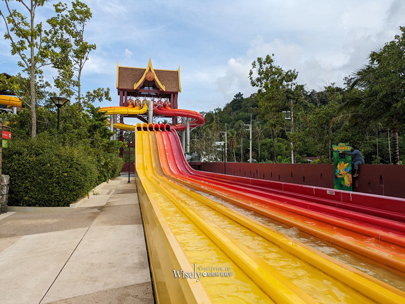 普吉島。安達曼達水上樂園 Andamanda Phuket︱36個滑水道的海盜寶藏神話園區，相鄰芭東海灘半小時