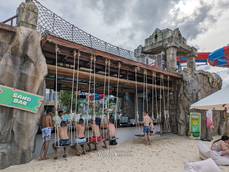 普吉島。安達曼達水上樂園 Andamanda Phuket︱36個滑水道的海盜寶藏神話園區，相鄰芭東海灘半小時